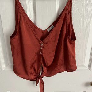 Free People Cami Satin Top